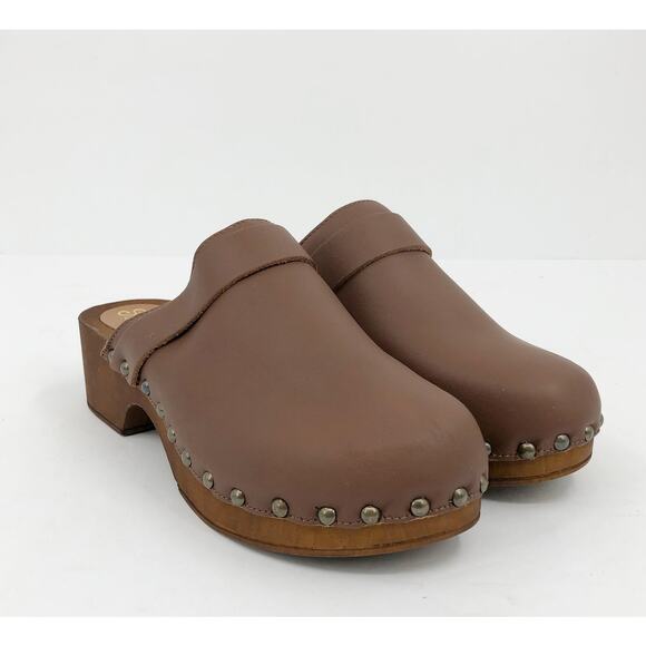 Seychelles Tan Leather Clogs - Picture 4 of 12